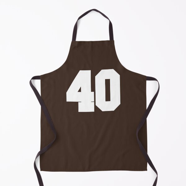 Item preview, 40 Number Cleveland Sports Fourty Brown Jersey designed and sold by HelloFromAja.