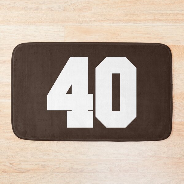 Item preview, 40 Number Cleveland Sports Fourty Brown Jersey designed and sold by HelloFromAja.