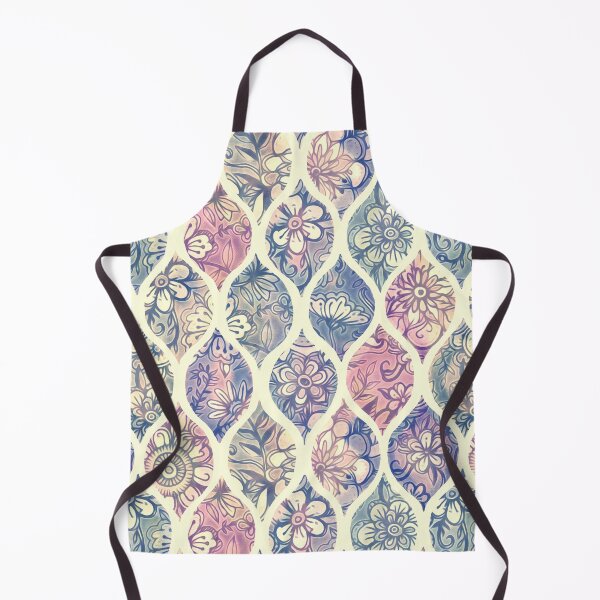 Item preview, Patterned & Painted Floral Ogee in Vintage Tones designed and sold by micklyn.