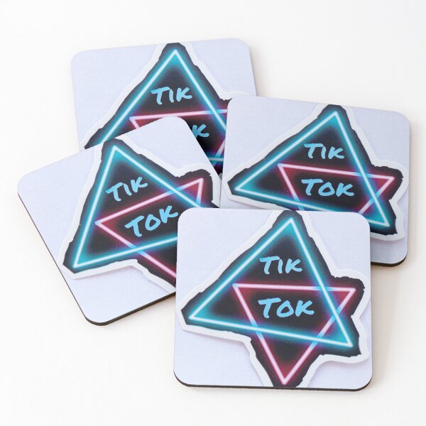Item preview, AESTHETIC TIK TOK LOGO PACK OF STICKERS designed and sold by findsbyjune374.
