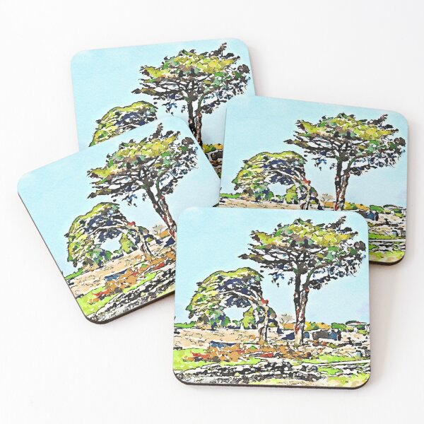 Item preview, Paestum: archaeological site with trees designed and sold by Giuseppe Cocco.