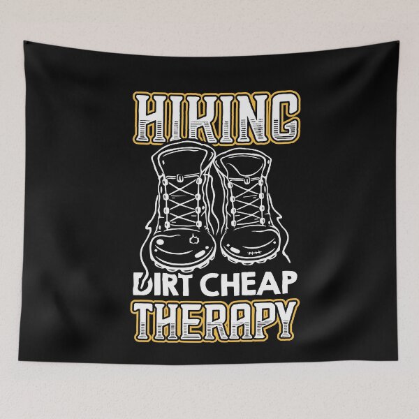 Item preview, Hiking - Dirt Cheap Therapy designed and sold by SuperStuffStore.