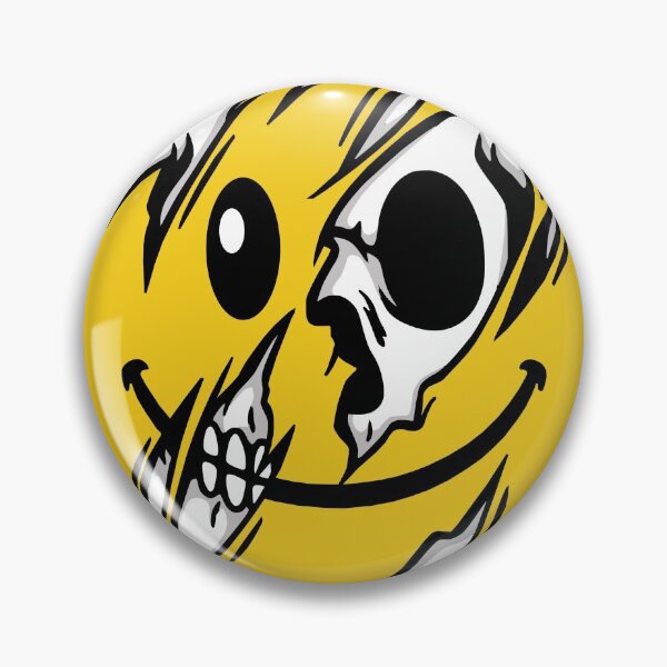 Item preview, Halloween skull smiley designed and sold by Mello Official Store.
