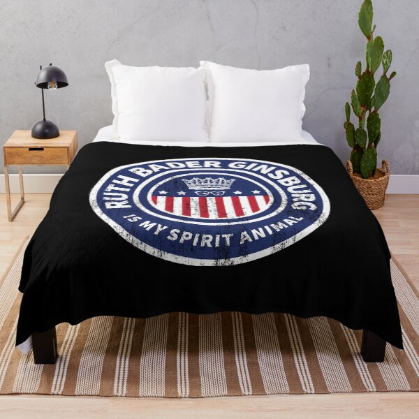 Item preview, Ruth Bader Ginsburg Is My Spirit Animal | Distressed designed and sold by trekker63.