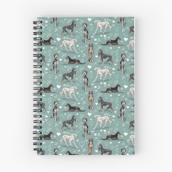 Item preview, The Saluki - Green designed and sold by Elspeth Rose Design.