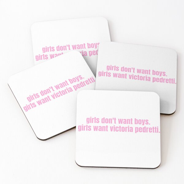 Item preview, Girls Don't Want Boys Girls Want Victoria Pedretti designed and sold by Skaters.