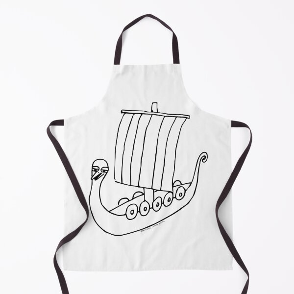 Item preview, Longship designed and sold by CreepyLilDucks.