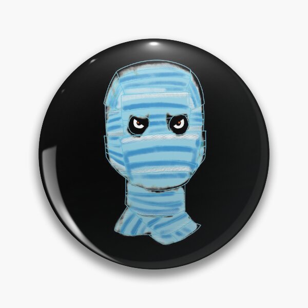 Item preview, Halloween Quarantine Mummy 2020 designed and sold by okpinsArtDesign.