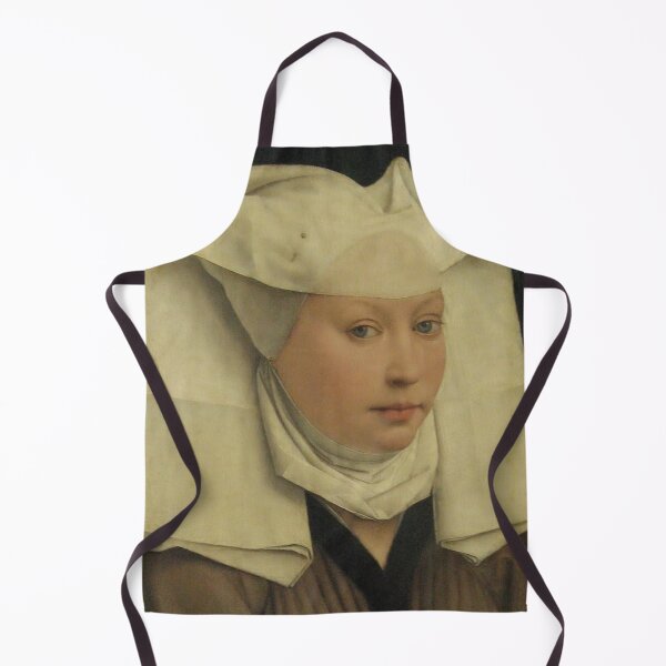 Item preview, Portrait of a lady vintage painting designed and sold by Vintage Designs +.