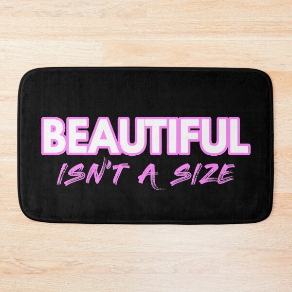 Item preview, BEATIFUL ISN'T A SIZE Bodypositive Print designed and sold by AlexRinzler.
