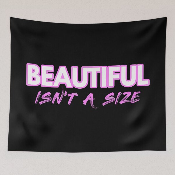 Item preview, BEATIFUL ISN'T A SIZE Bodypositive Print designed and sold by AlexRinzler.