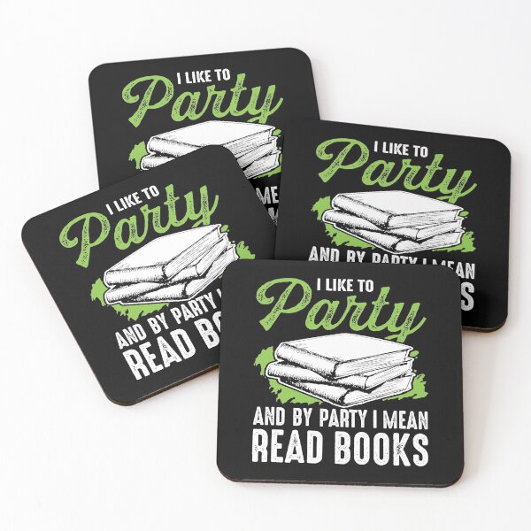 Item preview, I Like To Party And By Party I Mean Read Books designed and sold by SuperStuffStore.