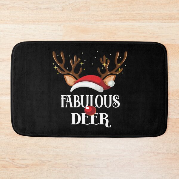 Item preview, Fabulous Deer Family Matching Christmas Reindeer Party print designed and sold by Grabitees.