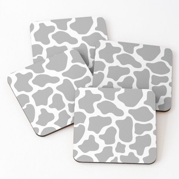 Item preview, Abstract dots, cow spots, dalmatian, spotty pattern, white and grey designed and sold by iclipart.