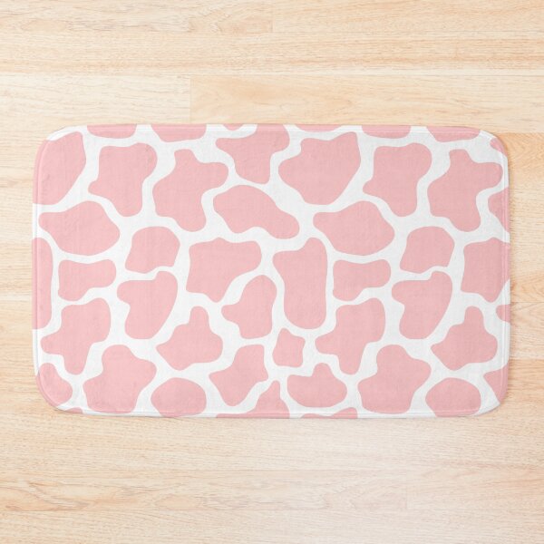 Item preview, Abstract dots, cow spots, dalmatian, spotty pattern, blush pink and wite designed and sold by iclipart.