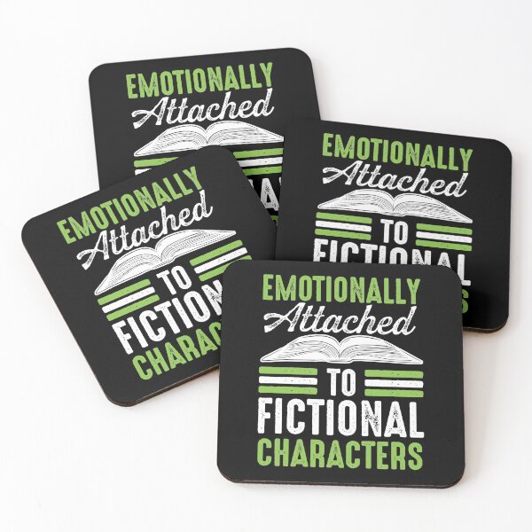 Item preview, Emotionally Addicted To Fictional Characters designed and sold by SuperStuffStore.