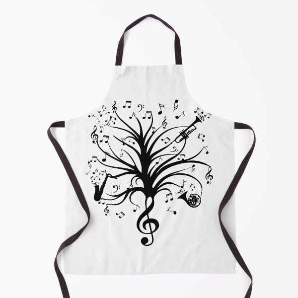 Item preview, Treble Clef Music Tree and Notes designed and sold by Primroaddesigns.