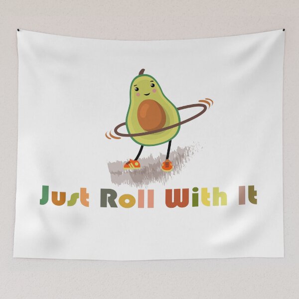 Item preview, Just Roll With It, Roll safe sporty fruit Avocado designed and sold by 0umStore.