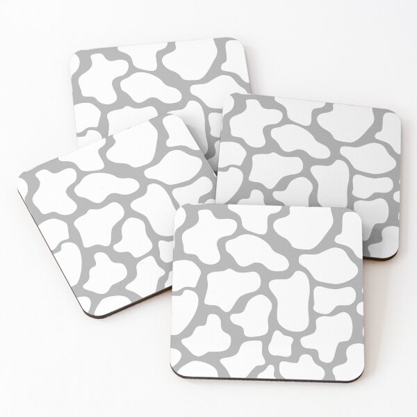 Item preview, Abstract dots, cow spots, dalmatian, spotty pattern, white and grey designed and sold by iclipart.