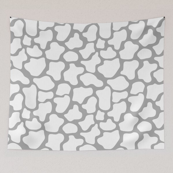 Item preview, Abstract dots, cow spots, dalmatian, spotty pattern, white and grey designed and sold by iclipart.