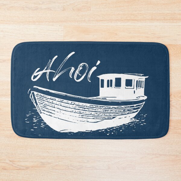 Item preview, Ship AHOI with a maritime design - northern German designed and sold by Alex Barth.