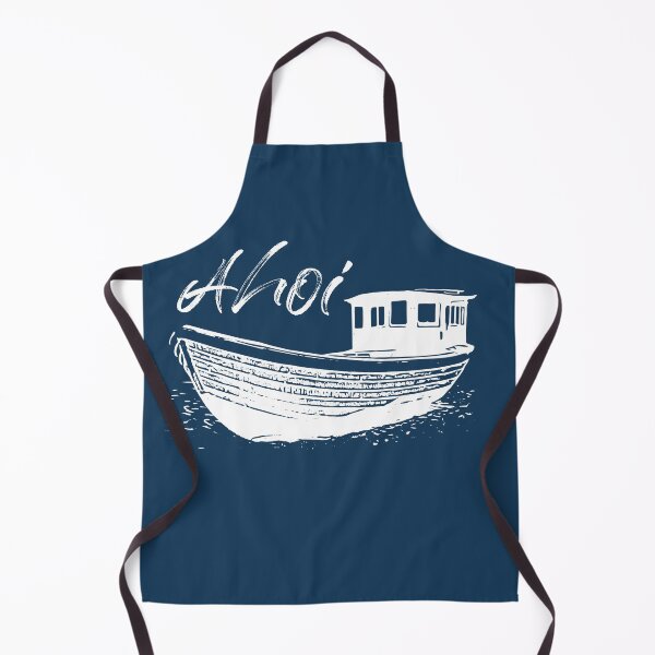 Item preview, Ship AHOI with a maritime design - northern German designed and sold by Alex Barth.