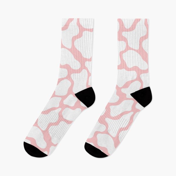 Item preview, Abstract dots, cow spots, dalmatian, spotty pattern, blush pink and wite designed and sold by iclipart.
