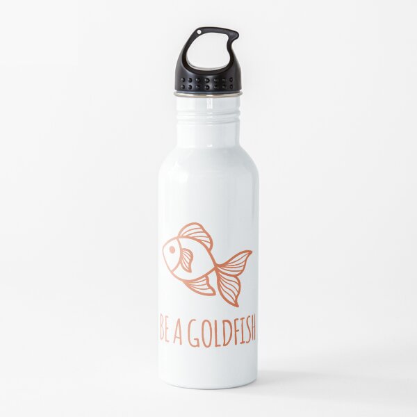 Ted Lasso sé un pez dorado Botella de agua