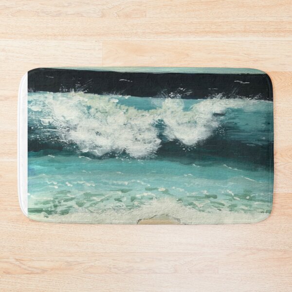 Item preview, ocean wave on the beach designed and sold by designInk.