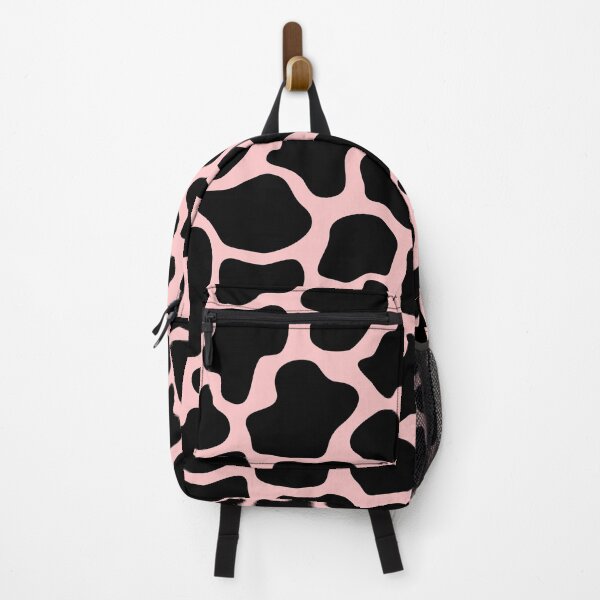 Item preview, Abstract dots, cow spots, dalmatian, spotty pattern, blush pink and black designed and sold by iclipart.