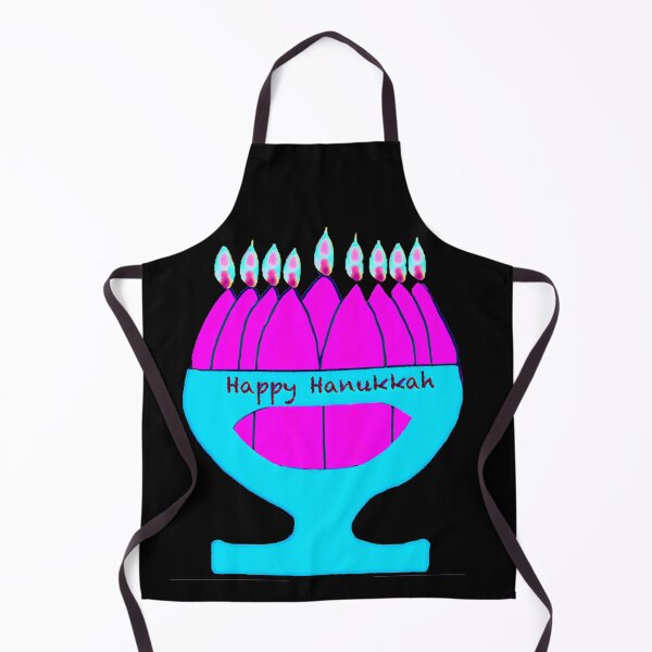 Item preview, Happy Hanukkah. Delightful hanukkiah. designed and sold by NatanDesigns.