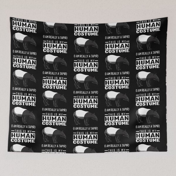 Item preview, This Is My Human Costume I'm Really A Tapir Funny Halloween designed and sold by fatamyfan1.
