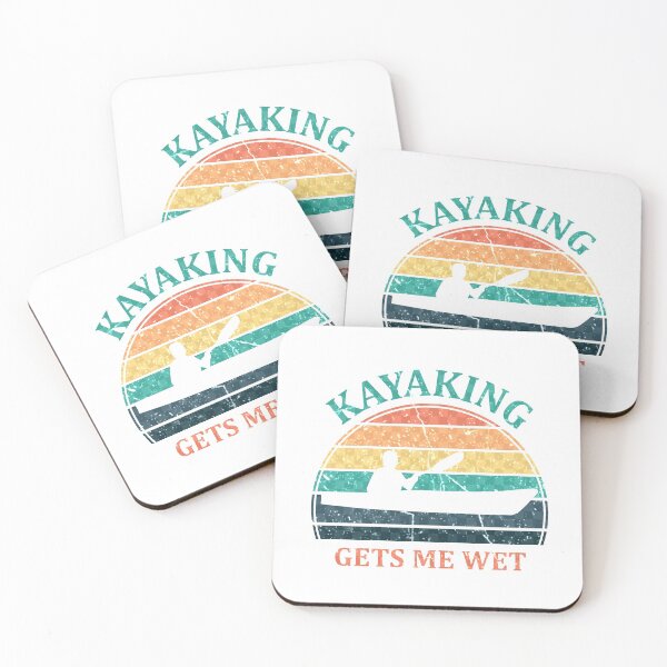 Item preview, Kayaking Gets Me Wet Sunset designed and sold by RamiBeans.
