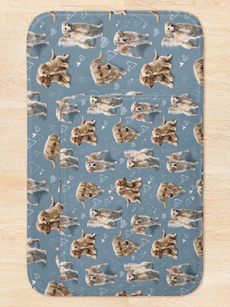 Alternate view of The Golden Retriever Bath Mat