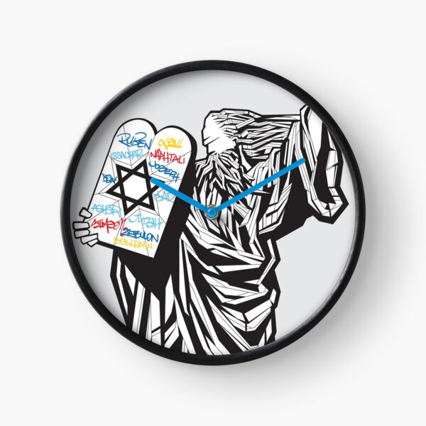 Moses and the 12 tribes Clock