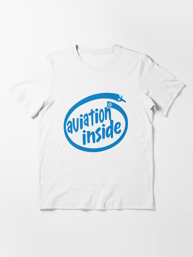 Alternate view of Model 54 - Aviation Inside Essential T-Shirt