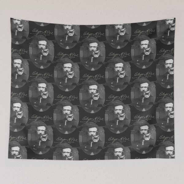 Item preview, The glitch of Edgar Allan Poe designed and sold by MoonMausoleum.