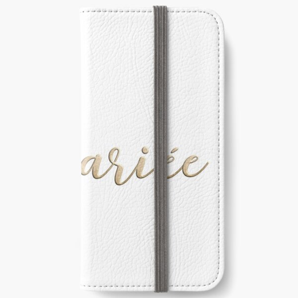 La mariée Gold Lettering iPhone Wallet