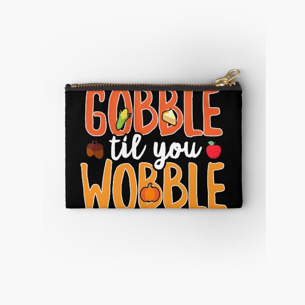 Aperçu de l'œuvre Gobble jusqu'à ce que vous vacilliez festif créée et vendue par inkedtee.