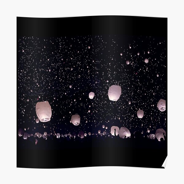 wish lantern Poster