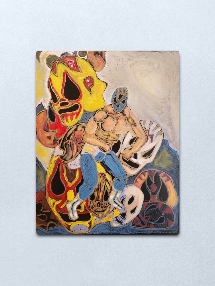 Alternate view of Nacho Libre Metal Print
