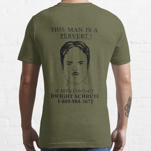 If I'm Not in Your Panties, I Don't Go Vigilantes Dwight Schrute Quote, the  Office 100% Cotton T-shirt, Deep Tracks Only Original -  Canada