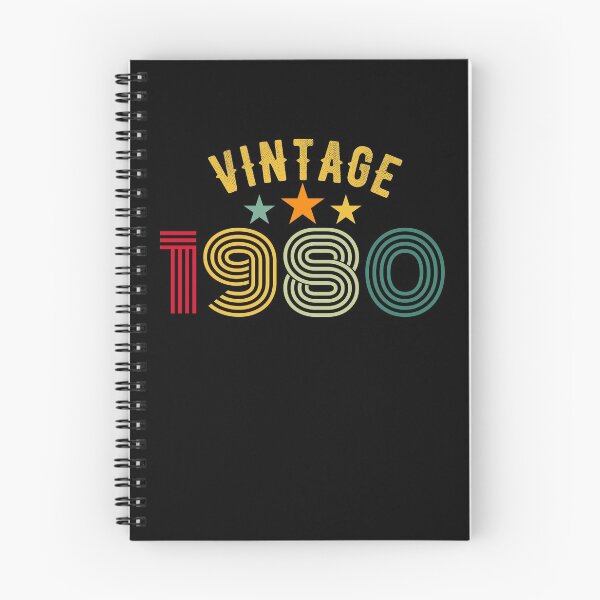 Item preview, Vintage 1980 Birthday design designed and sold by PlusAdore.