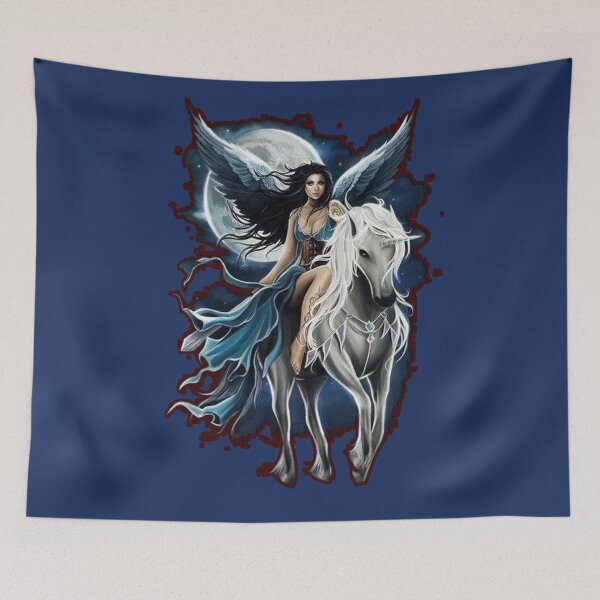 Item preview, Angel with Unicorn designed and sold by Pitaroustore.