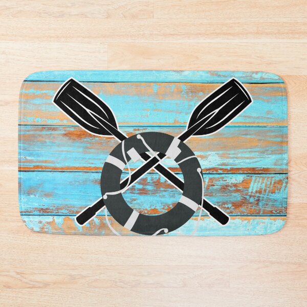Item preview, Preppy 1980s Beach Oars and Life Preserver designed and sold by IamTrending.