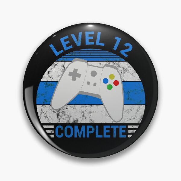 Item preview, 12th Birthday Gift - Level 12 Complete designed and sold by EllenTune.