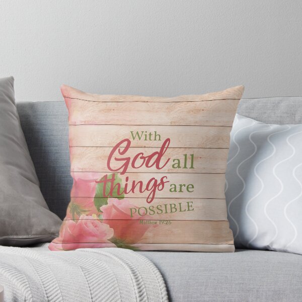 Item preview, Bible Verses - With God all things are possible designed and sold by della95.