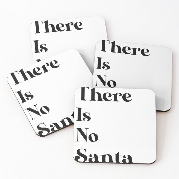Item preview, There Is No Santa Funny Christmas Quote  designed and sold by GoldenDov.