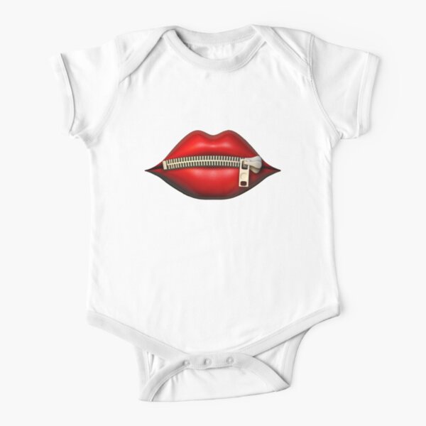 Sexy Lips Short Sleeve Baby One Piece Redbubble