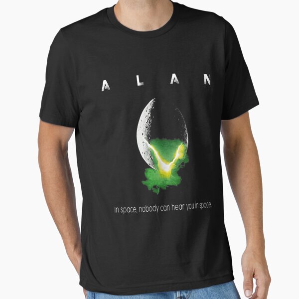 Artikel-Vorschau von ALAN Im Weltraum kann dich niemand im Weltraum T-Shirt hören, designt und verkauft von newyorks2072.